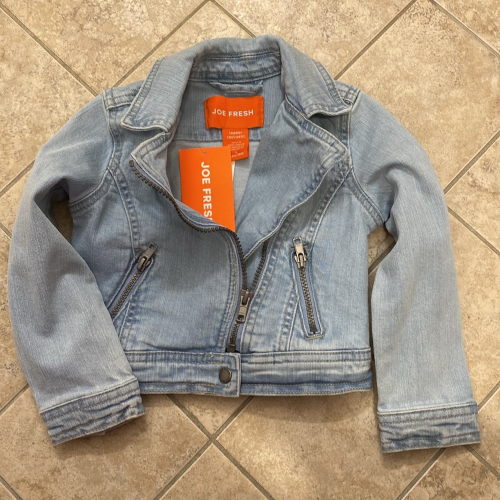 Joe Fresh jeans jacket size 3 years , NWT